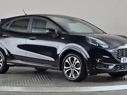 Black Used 2021 Ford Puma Gen-E ST-Line Hatchback | £15,798 (Fair price)