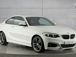 White Used 2017 BMW 218 M Sport Coupe | £10,950 (Fair price)