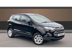 Black Used 2016 Ford Ecosport Zetec SUV | £8,185 (Fair price)