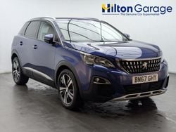Blue Used 2017 Peugeot 3008 Allure Hatchback | £11,400 (Fair price)