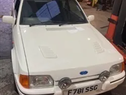 White Used 1988 Ford Escort RS Hatchback | £26,000