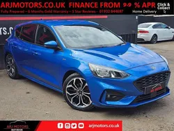 Blue Used 2020 Ford Focus ST-Line X Hatchback | £12,995 (Fair price)