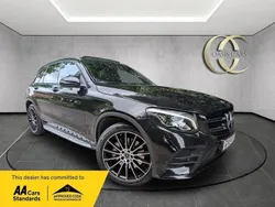Black Used 2019 Mercedes GLC250 Premium Plus SUV | £24,775 (Expensive)