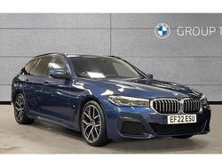 Blue Used 2022 BMW 520 M Sport Estate | £24,550 (Good price)