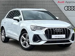 White Used 2021 Audi Q3 S-Line SUV | £26,492 (Fair price)