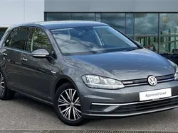 Grey Used 2018 VW Golf VII SE Hatchback | £12,231 (Fair price)