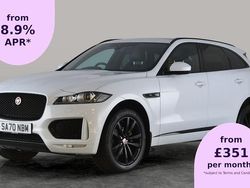 White Used 2020 Jaguar F-Pace Chequered Flag SUV | £22,627 (Fair price)