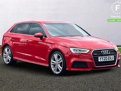 Red Used 2020 Audi A3 S-Line Hatchback | £16,899 (Fair price)