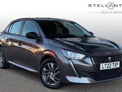 Grey Used 2022 Peugeot 208 Active Premium Hatchback | £14,746 (Fair price)