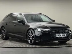 Mythos black metallic Used 2024 Audi A6 Black Edition Estate | £36,650 (Fair price)