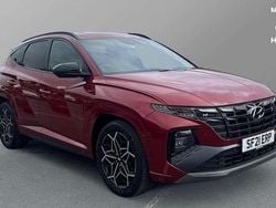 Red Used 2021 Hyundai Tucson N Line SUV | £18,118 (Fair price)