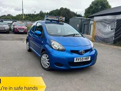 Blue Used 2009 Toyota Aygo Hatchback | £1,490 (Fair price)