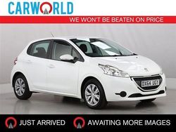 White Used 2014 Peugeot 208 Access Hatchback | £2,700 (Fair price)