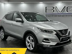 Silver Used 2018 Nissan Qashqai Tekna+ SUV | £8,994 (Good price)