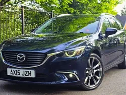 Blue Used 2015 Mazda 6 Inclusive Estate | £7,990 (Fair price)