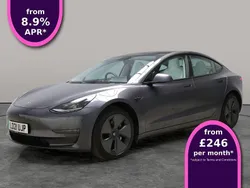 Grey Used 2021 Tesla Model 3 Long Range Sedan | £16,886 (Good price)