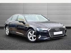 Brilliant black Used 2022 Audi A6 Sport Sedan | £24,350 (Fair price)