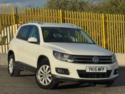 White Used 2015 VW Tiguan Match SUV | £7,694 (Fair price)