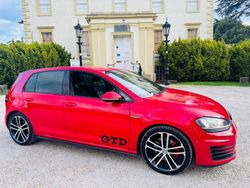 Red Used 2016 VW Golf VII GTD Hatchback | £10,998 (Fair price)