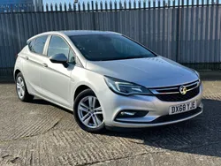 Silver Used 2018 Vauxhall Astra Design Edition Hatchback | £6,995 (Fair price)
