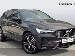 Platinum grey Used 2021 Volvo XC60 R-Design SUV | £27,749 (Fair price)