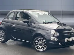 Black Used 2022 Fiat 500 Dolcevita Hatchback | £11,250 (Fair price)
