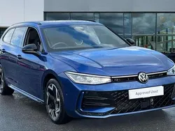 Blue Used 2025 VW Passat R-line Estate | £40,420