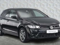 Black Used 2024 VW Polo R-line Hatchback | £21,964 (Fair price)
