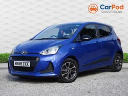 Blue Used 2018 Hyundai i10 GO! Hatchback | £7,790 (Fair price)