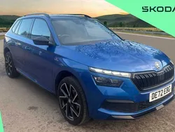 Blue Used 2022 Skoda Kamiq Monte Carlo SUV | £17,000 (Fair price)
