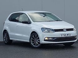White Used 2015 VW Polo Design Hatchback | £7,998 (Fair price)