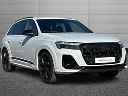 Glacier white Used 2024 Audi Q7 Advanced SUV | £63,999 (A bit pricey)