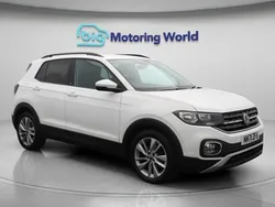 White Used 2022 VW T-Cross Active SUV | £13,100 (Good price)