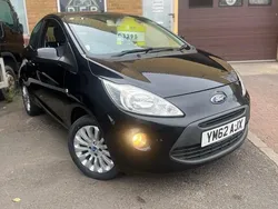 Black Used 2013 Ford Ka Zetec Hatchback | £3,195 (Fair price)