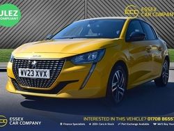 Yellow Used 2023 Peugeot 208 Allure+ Hatchback | £15,594 (Expensive)