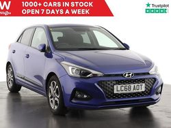 Blue Used 2018 Hyundai i20 Premium Hatchback | £10,399 (Fair price)