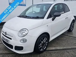 White Used 2014 Fiat 500 S Hatchback | £3,995 (A bit pricey)