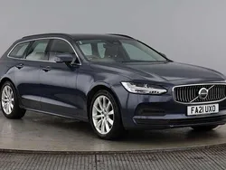 Denim blue Used 2021 Volvo V90 Momentum Estate | £19,995 (Fair price)