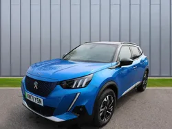 Blue Used 2021 Peugeot e-2008 GT SUV | £12,969 (Fair price)