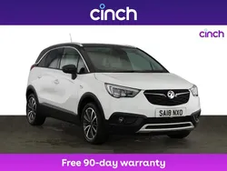 White Used 2018 Vauxhall Crossland X Ultimate SUV | £9,419 (Good price)