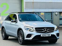 Silver Used 2016 Mercedes GLC250 AMG Line Premium Estate | £14,490 (Fair price)