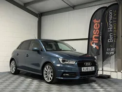 Blue Used 2018 Audi A1 Sportback S-Line Hatchback | £13,995 (Fair price)