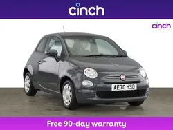 Grey Used 2020 Fiat 500 Pop Hatchback | £7,899 (Good price)