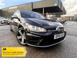 Black Used 2016 VW Golf VII R Hatchback | £18,395 (Fair price)