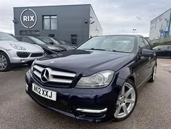 Blue Used 2012 Mercedes C250 Sedan | £5,950 (Fair price)