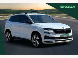 White Used 2022 Skoda Karoq SportLine SUV | £21,970 (Fair price)