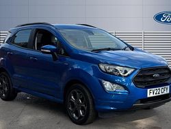 Blue Used 2022 Ford Ecosport ST-Line SUV | £12,568 (Fair price)