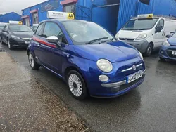 Blue Used 2010 Fiat 500 Lounge Hatchback | £1,895 (Good price)