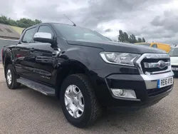 Black Used 2016 Ford Ranger Limited Pickup | £10,750 (Fair price)