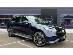 Blue Used 2020 Mercedes EQC400 AMG Line Premium Plus SUV | £26,183 (Expensive)